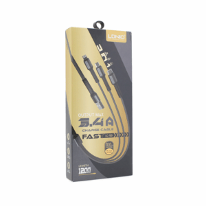 Data kabl LDNIO LS33 micro USB beli 2m