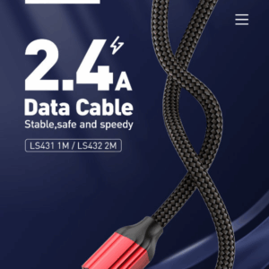 Data kabl LDNIO LS432 iPhone lightning sivi 2m