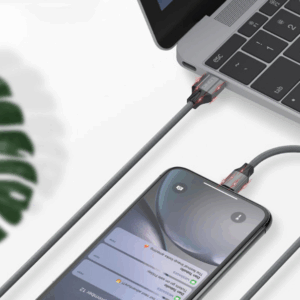 Data kabl LDNIO LS441 iPhone lightning sivi 1m