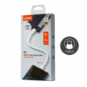 Data kabl Ldnio LS612 25W Fast micro USB beli 2m
