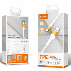 Data kabl Ldnio LS801 30W Fast Type C beli 1m