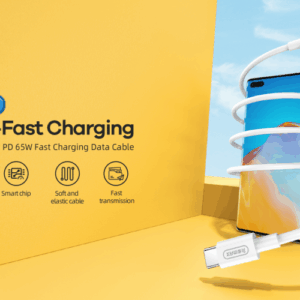 Data kabl REMAX RC-191 Fast Charging PD 65W Type C na Type C beli
