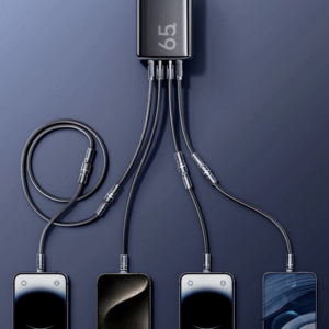 Data kabl REMAX RCC-168 Lyncharge Series 60w 4-in-1 Zinc Alloy  crni