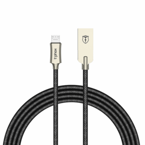 Data kabl T-phox Zinc Holly micro USB 2.4A zlatno-crni 1.2m