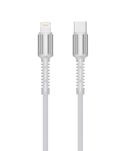 Data kabl Teracell Evolution PD Type C na iPhone 11/12/13 lightniing beli 1m