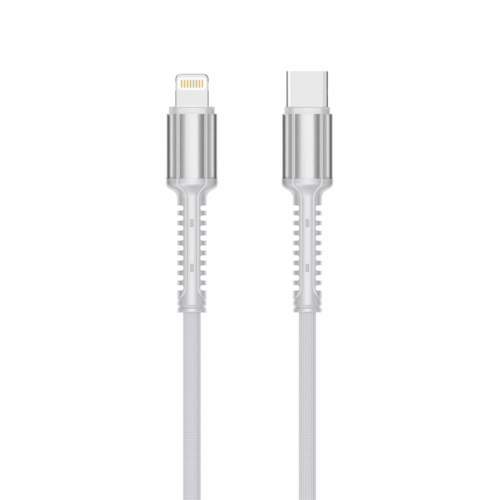 Data kabl Teracell Evolution PD Type C na iPhone 11/12/13 lightniing beli 1m