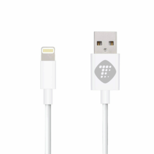 Data kabl Teracell Plus 2.4A za iPhone lightning beli 2m