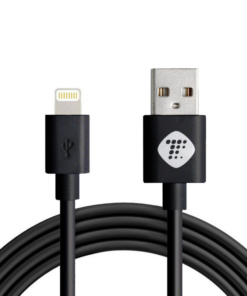 Data kabl Teracell Plus 2.4A za iPhone lightning crni 2m