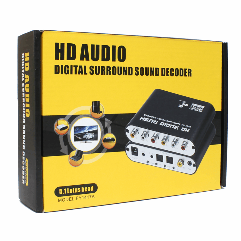Digitalni na analogni audio konverter 5.1