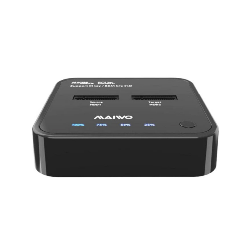 Docking station MAIWO K3016P2, Type C 3.2 na 2x M.2 NVMe clone crni - Image 2