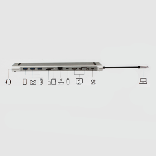 Docking station Type C JWD-11u1 - Image 2