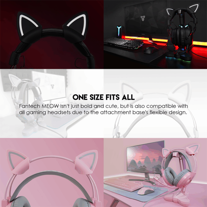 Dodatak za slusalice macije usi Fantech AC5001 Meow Sakura