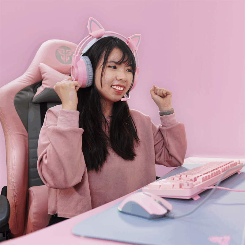 Dodatak za slusalice macije usi Fantech AC5001 Meow Sakura