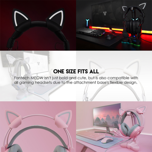 Dodatak za slusalice macije usi Fantech AC5001 Meow Space Edition - Image 3
