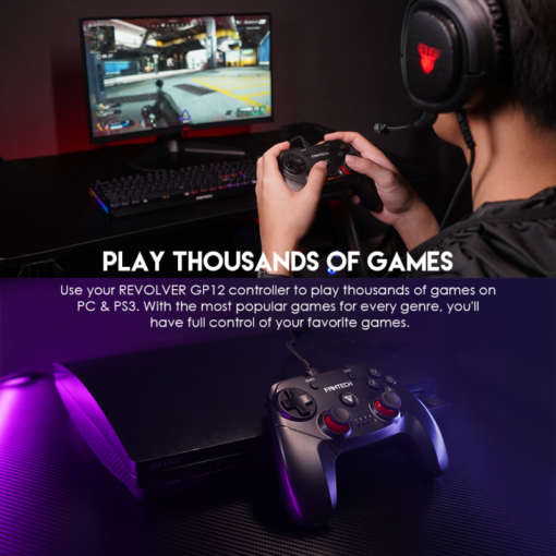 Joypad Fantech GP12 Revolver crni - Image 3