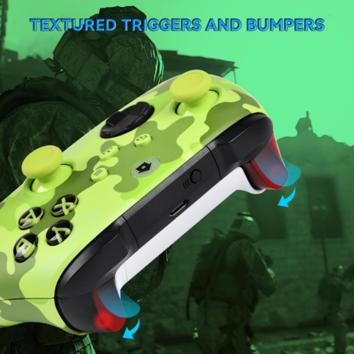 Joypad WIFI kontroler za XBOX One, XBOX X series, PC Windows, PS 3 army zelena - Image 2