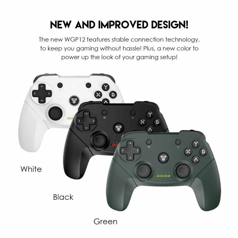 Joypad wireless Fantech WGP12 Revolver II zeleni