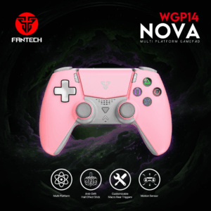 Joypad wireless Fantech WGP15 EOS PRO multiplatform RGB crni