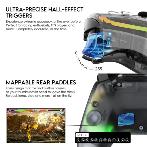 Joypad wireless Fantech WGP14V2 NOVA PRO multiplatform Rainbow - Image 5