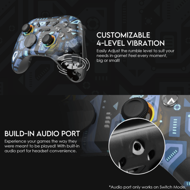 Joypad wireless Fantech WGP15 EOS PRO multiplatform RGB plavi