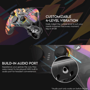 Joypad wireless Fantech WGP15 EOS PRO multiplatform RGB rainbow