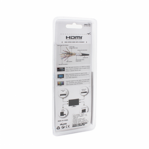 Kabl 1.4V HDMI slim bakarni 1.5m JWD-05 - Image 2