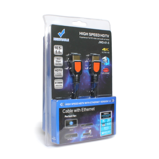 Kabl HDMI na HDMI 5m bakarni JWD-HDMI5 - Image 2