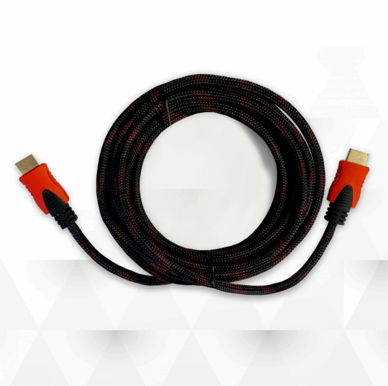 Kabl STARK HDMI M-M pozlacen 4K pleteni 5m