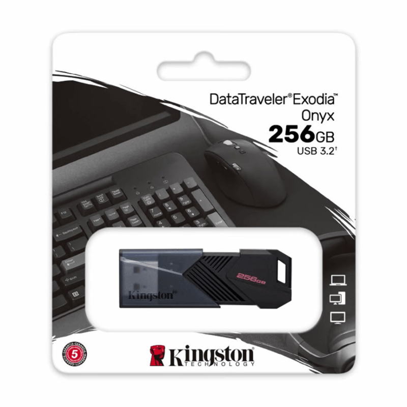 Kingston Data Traveler Exodia Onyx USB flash memorija 256GB 3.2 crna