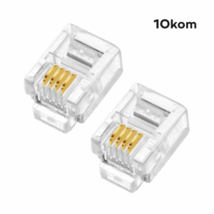 Konektor RJ45 metal CAT 6 8P8C JWD-AD82 1000 kom (metal)