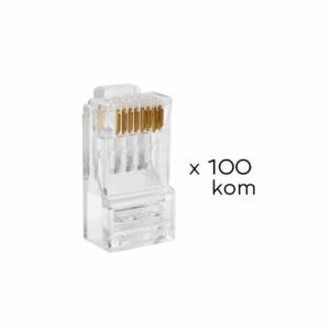 Konektor RJ45 metal CAT 6 8P8C JWD-AD82 1000 kom (metal)