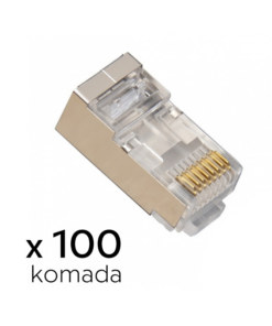 Konektor RJ45 metal CAT 6 8P8C JWD-AD82 100 kom