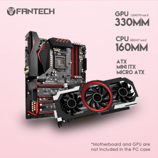 Kuciste Gaming Fantech CG80 Midi Sakura - Image 3