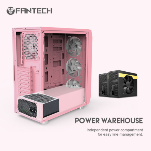 Kuciste Gaming Fantech CG80 Midi Sakura - Image 4
