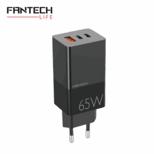 Kucni punjac Fantech CWG301 2xPD + QC 65W crni