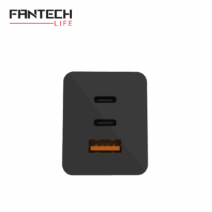 Kucni punjac Fantech CWG301 2xPD + QC 65W crni