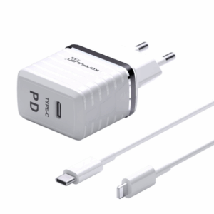 Kucni punjac KONFULON C32D+DC13 PD 20W sa iPhone lightning kablom