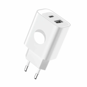 Kucni punjac KONFULON JK82 + PX14 PD 20W, QC 18W, sa kablom USB na Lightning beli