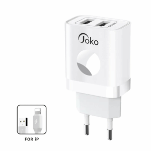 Kucni punjac KONFULON JK82 + PX15 PD 20W, QC 18W, sa kablom USB na Type C beli