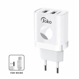 Kucni punjac KONFULON JK82 + PX14 PD 20W, QC 18W, sa kablom USB na Lightning beli