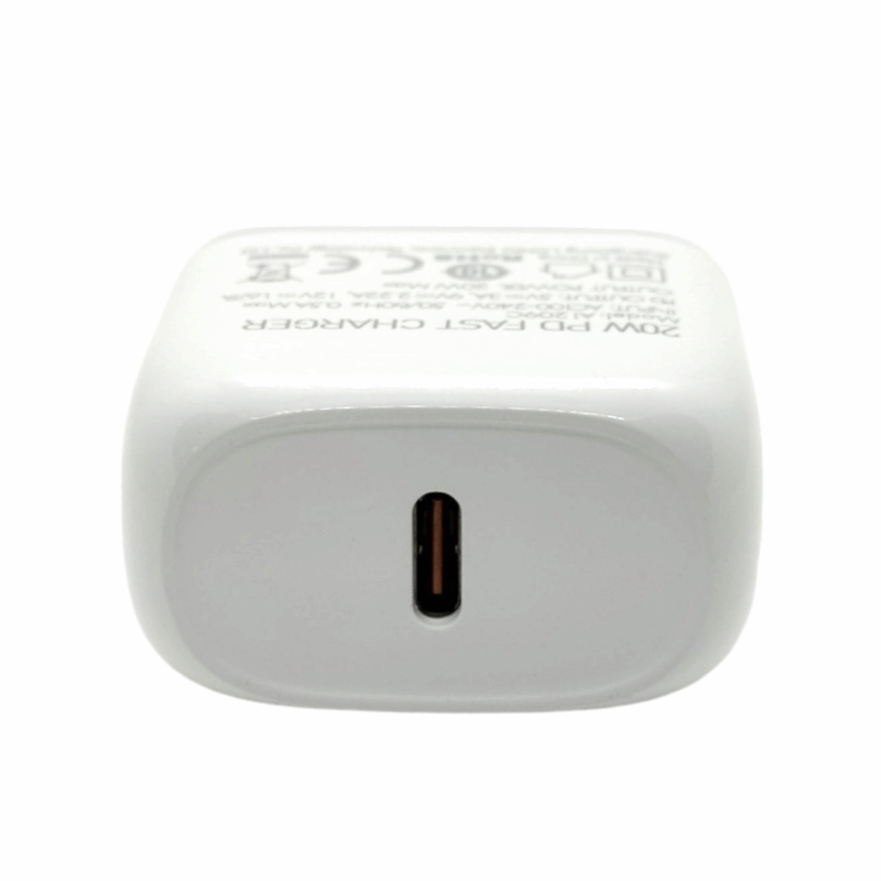 Kucni punjac LDNIO A1209C PD, 20W sa Type C na Type C kablom beli
