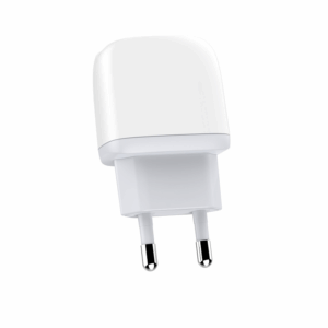 Kucni punjac LDNIO A2219 2xUSB 5V 2.4A 12W sa iPhone lightning kablom beli