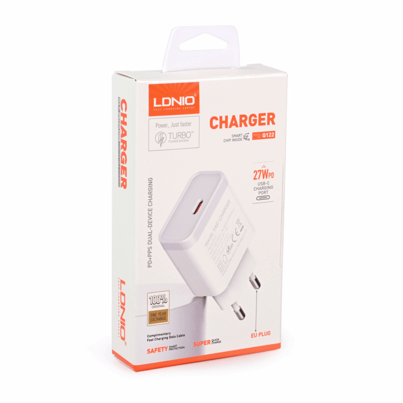 Kucni punjac LDNIO Q122 PPS PD, 27W beli