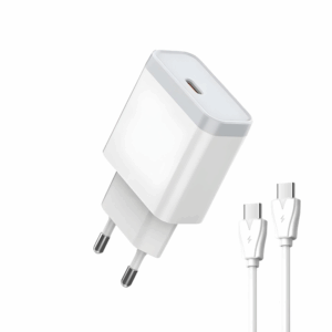 Kucni punjac LDNIO A1209Q QC3.0, 18W sa iPhone lightning kablom beli