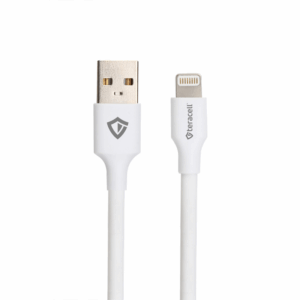 Kucni punjac Teracell Evolution TC-04, QC PD, USB-PD 18W+18W, 36W (total) sa lightning kablom beli CE