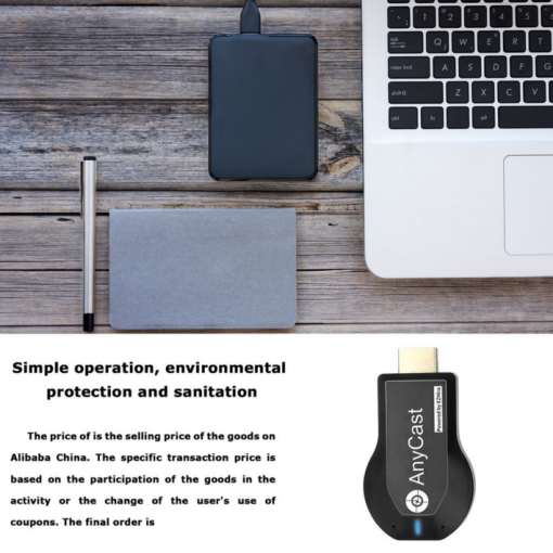 Miracast M2 Plus USB Wi-Fi HDMI prijemnik za TV JWD-SP33 - Image 5