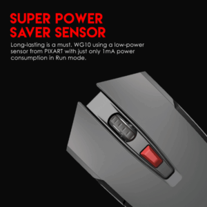 Mis Wireless Fantech WG10 Raigor II crni