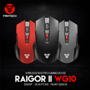 Mis Wireless Fantech WG10 Raigor II crni