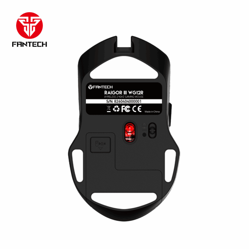 Mis Wireless Fantech WG12R raigor III crni