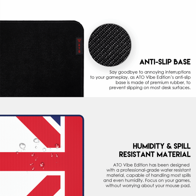 Podloga za mis Fantech MP905 Vibe London Tour